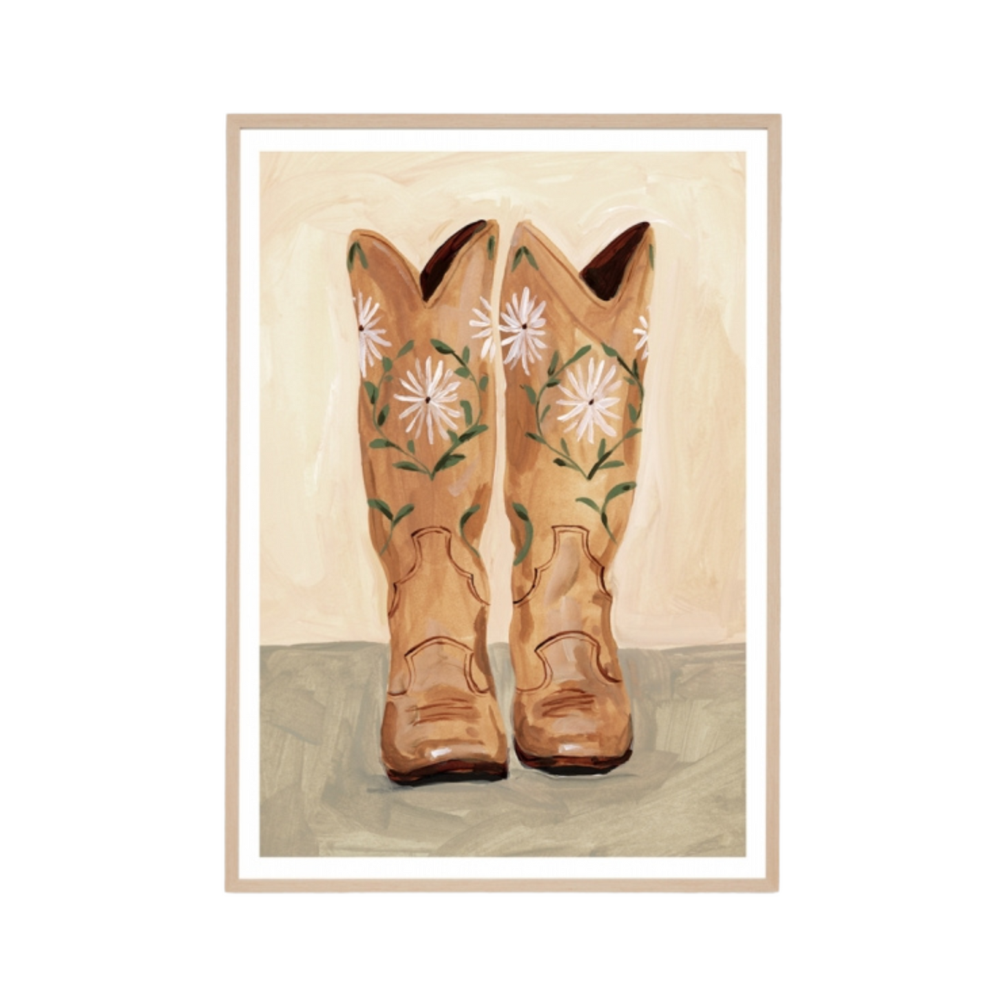 Boots Made For Walking | Framed Print