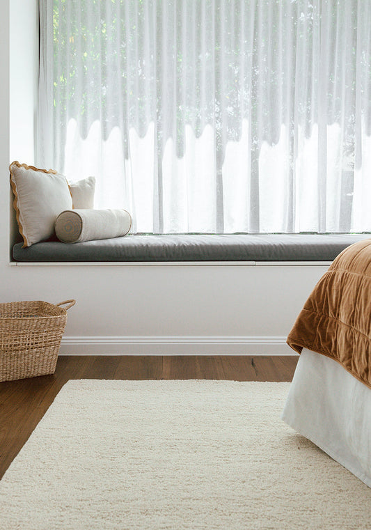 Conscious Loom Pebble Cream Rug