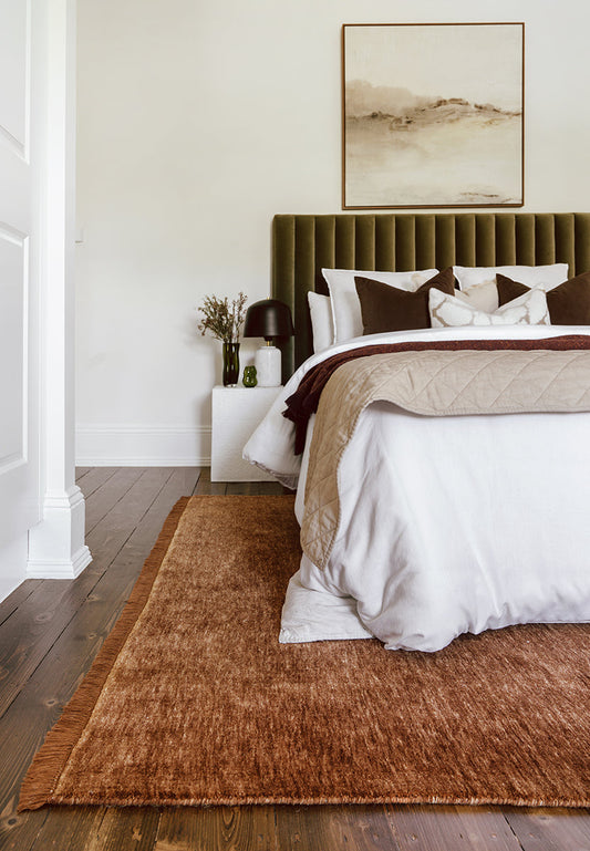 Conscious Loom Earthbound Caramel Rug
