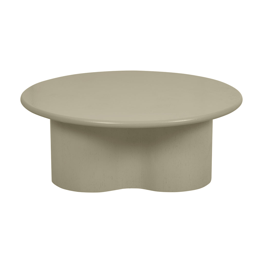 GlobeWest | Artie Wave Coffee Table | Putty