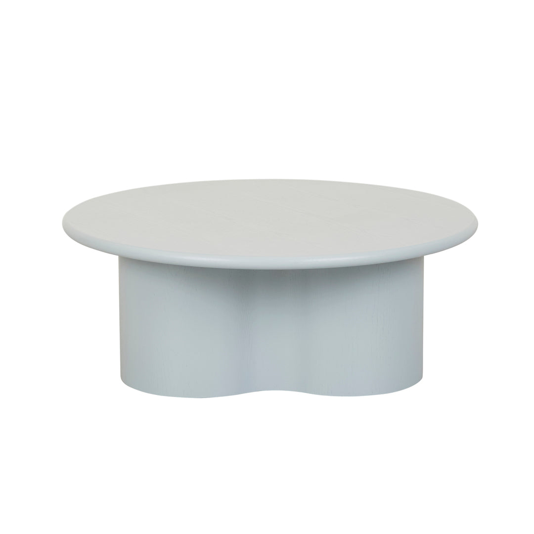 GlobeWest | Artie Wave Coffee Table | Powder Blue