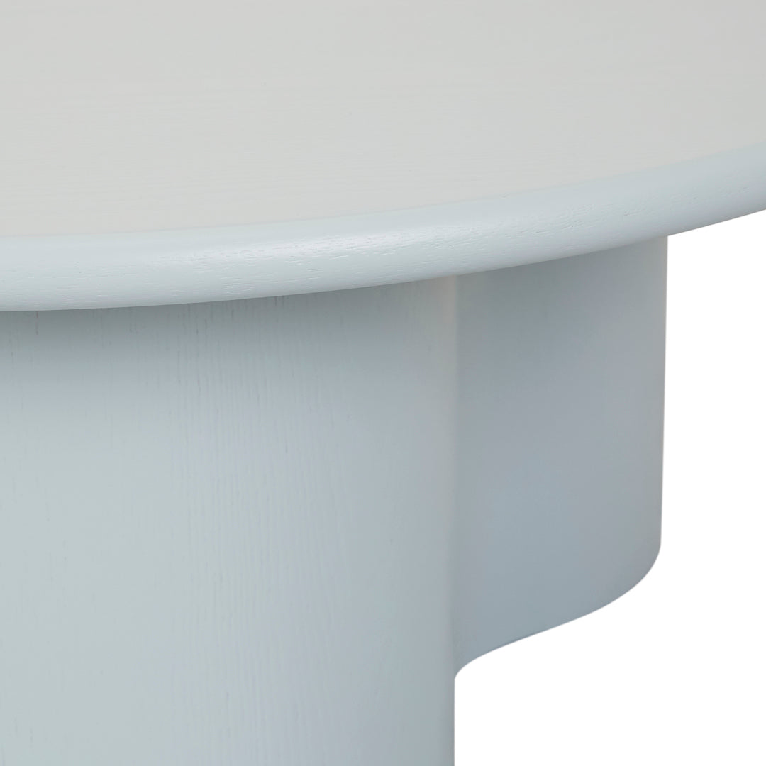 GlobeWest | Artie Wave Coffee Table | Powder Blue