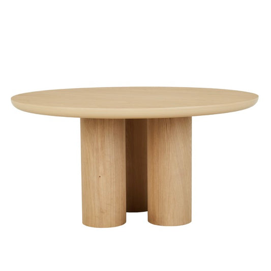 GlobeWest | Seb Round Dining Table | Oak