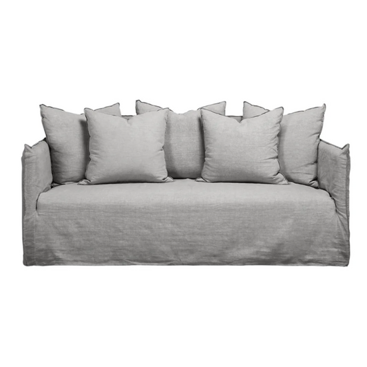 Havre Linen Slipcover Sofa - 2.5 Seater