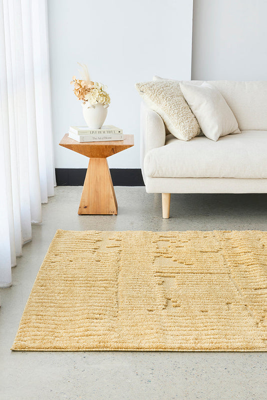 Haven Aliya Gold Rug