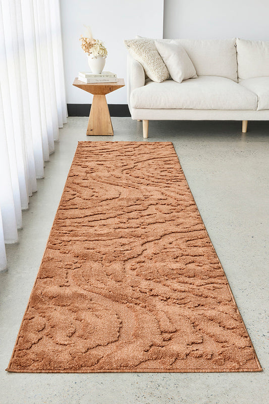 Haven Nyla Rust Runner Rug