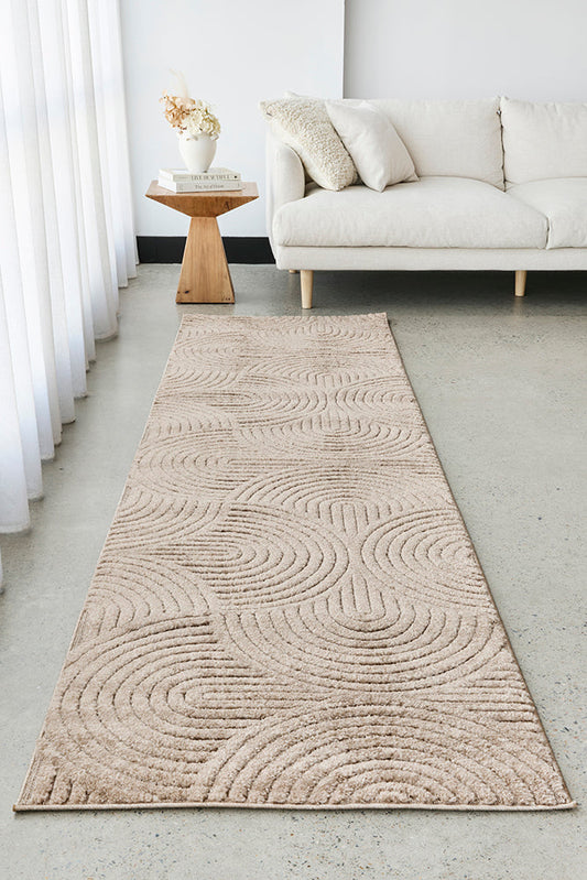 Haven Zina Latte Runner Rug