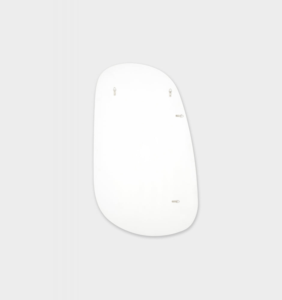 Organic Pebs Mirror | Bright White