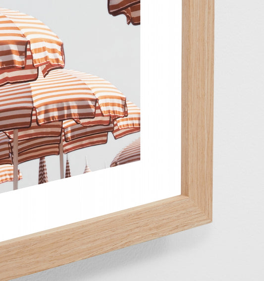 Paradise Parasol Framed Print