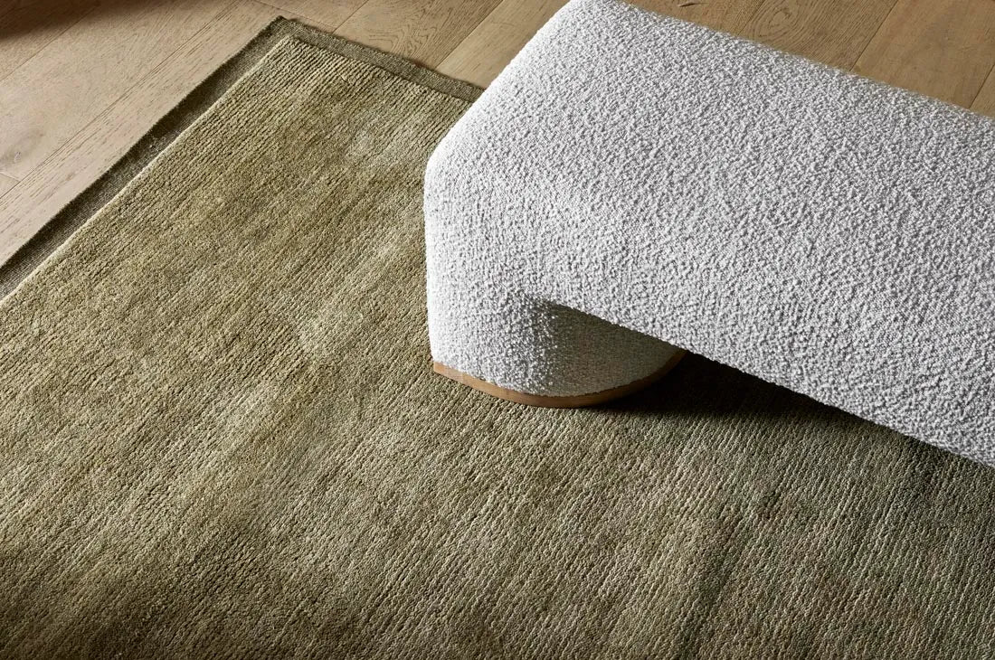 GlobeWest | Bower Frame Rug | Moss