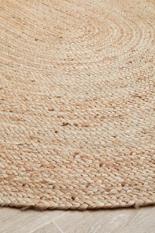 Manly Natural Oval Rug