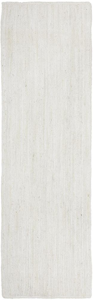 Manly White Runner Rug