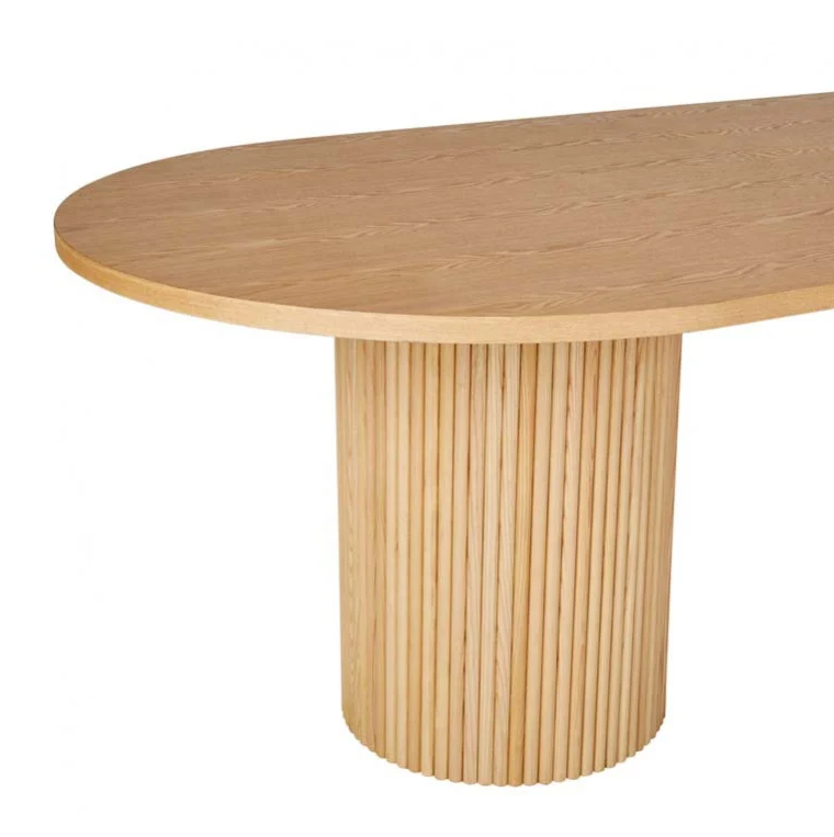 GlobeWest | Benjamin Ripple Oval Dining Table