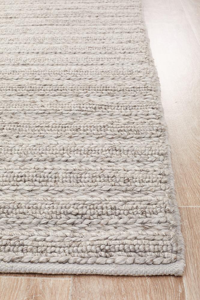 Harrow Silver Rug