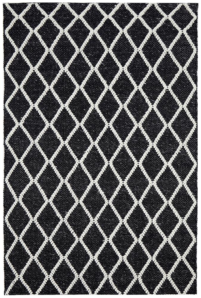 Hugh Black Rug