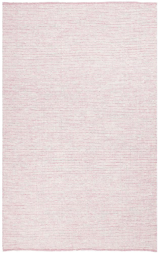 Loft Stunning Wool Pink Rug