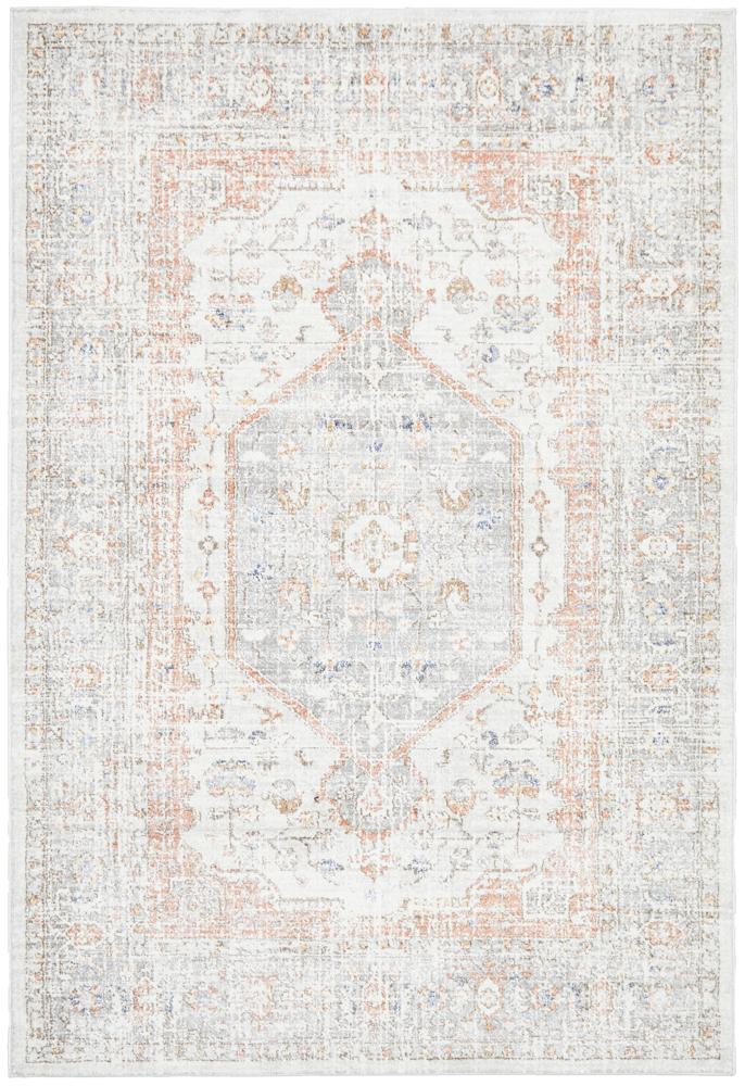 Park Lane Peach Silver Rug