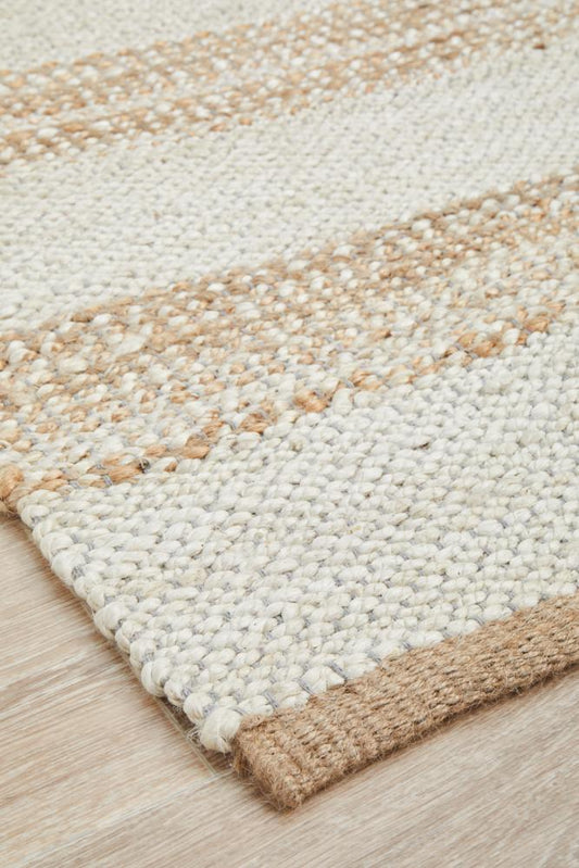 Coastal Natural White Rug