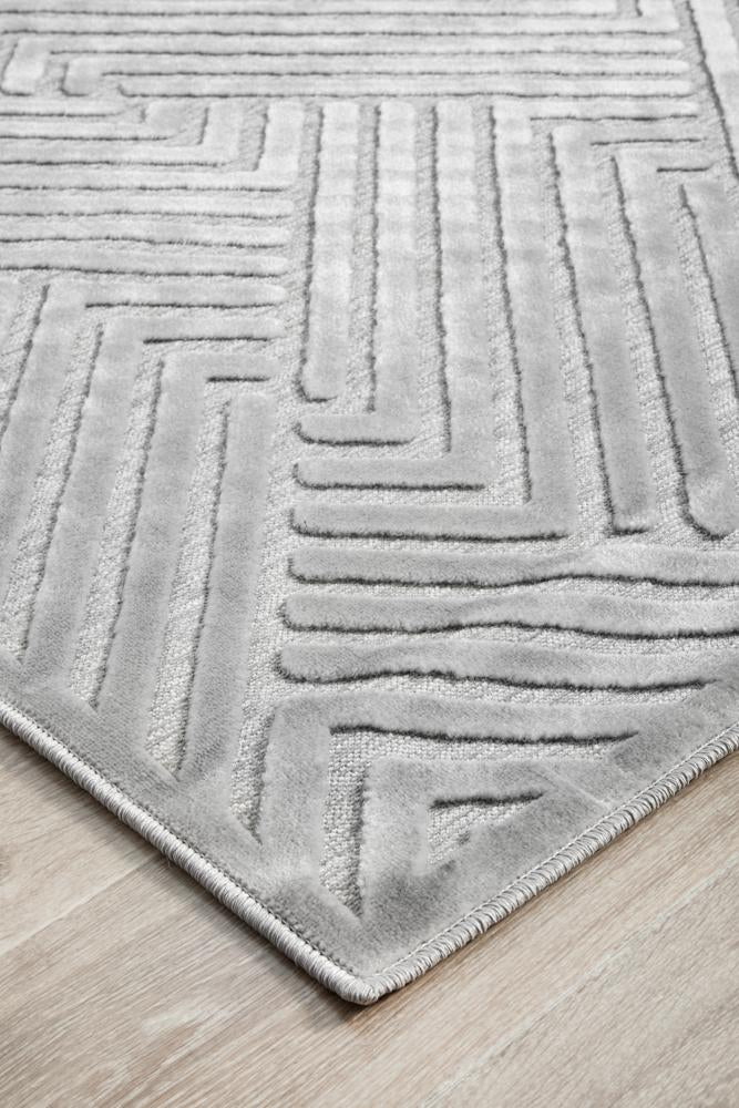 Miami Silver Rug