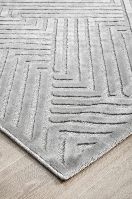 Miami Silver Rug