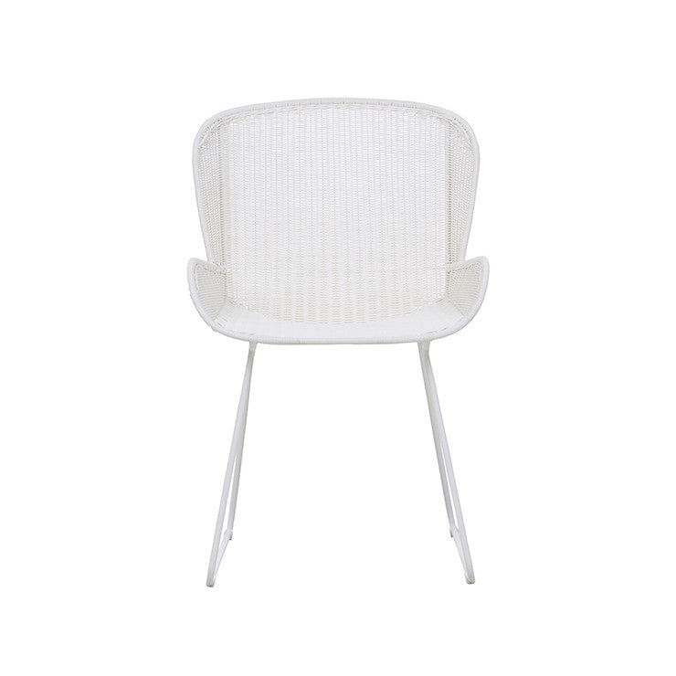 GlobeWest | Granada Butterfly Closed Weave Dining Chair