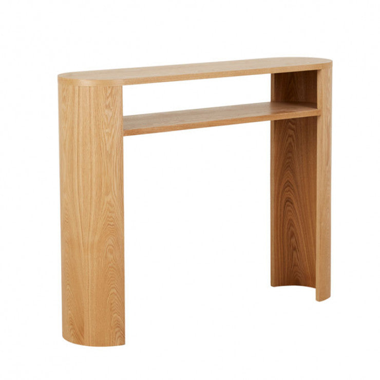 GlobeWest | Classique Oval Small Shelf Console