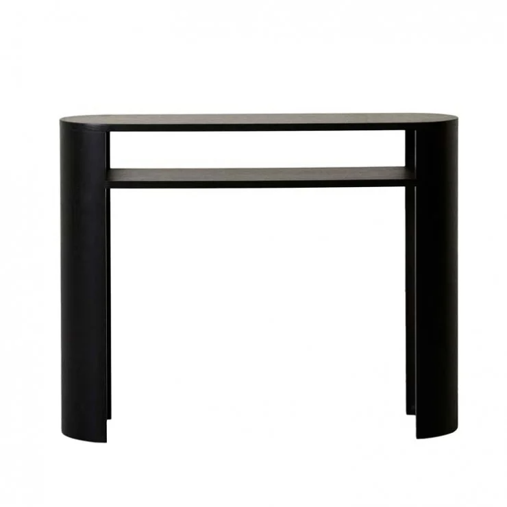 GlobeWest | Classique Oval Small Shelf Console