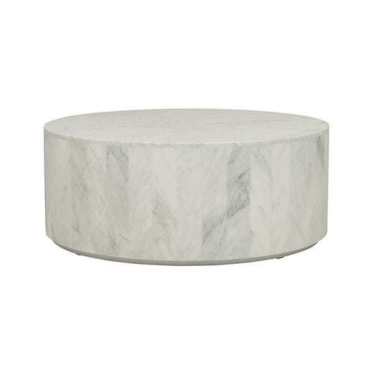 GlobeWest | Elle Round Block Coffee Table