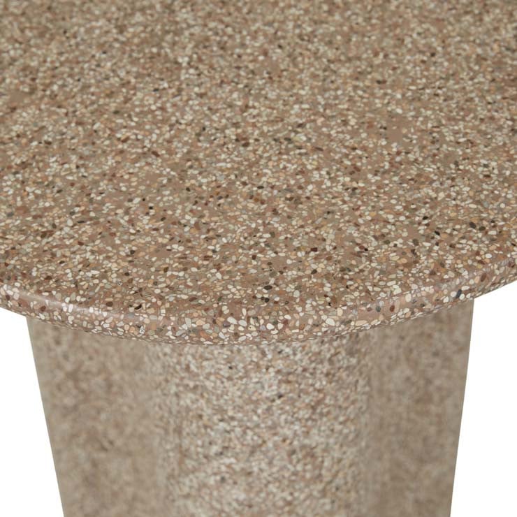 GlobeWest | Artie Outdoor Wave Side Table