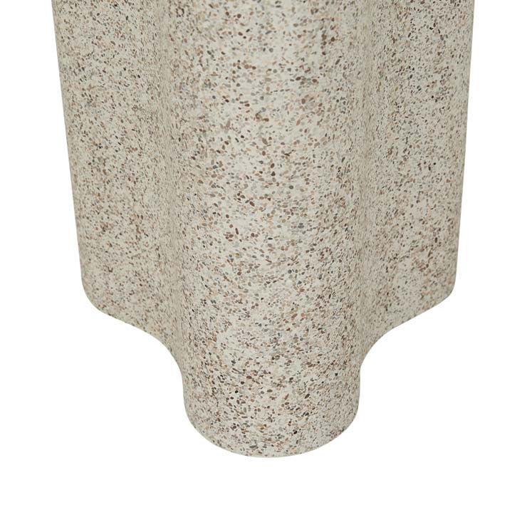 GlobeWest | Artie Outdoor Wave Side Table