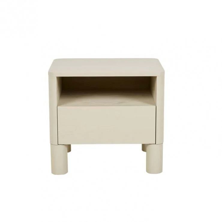 GlobeWest | Artie Open Bedside | Putty