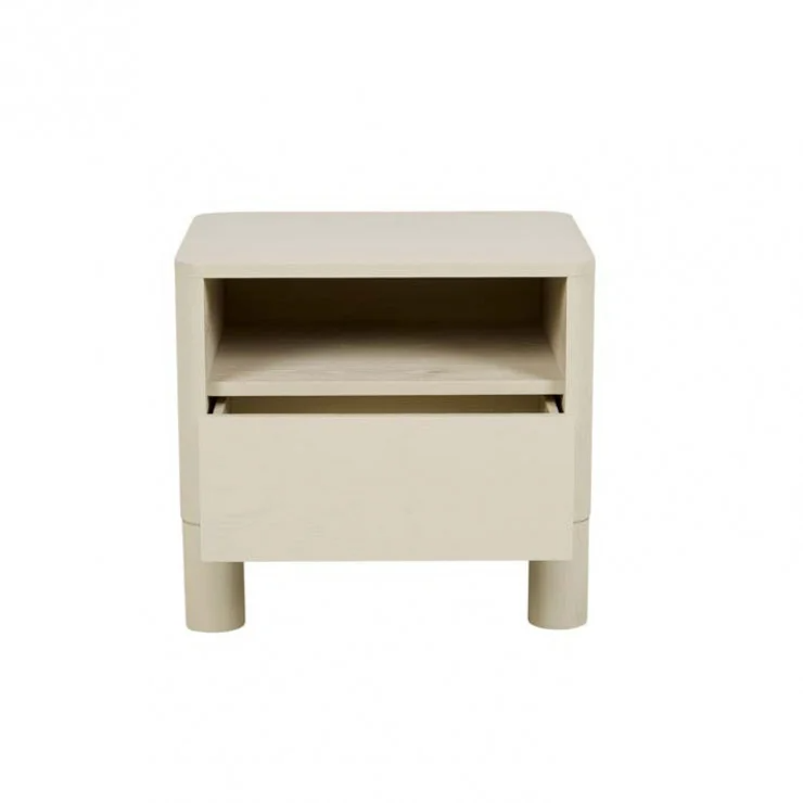 GlobeWest | Artie Open Bedside | Putty