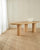 GlobeWest | Seb Curve Dining Table | Oak