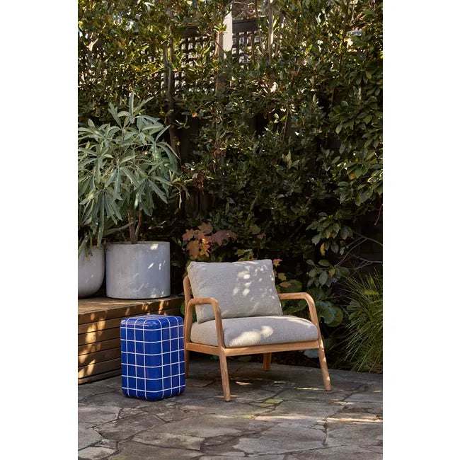 GlobeWest | Seville Tile Side Table | Indigo