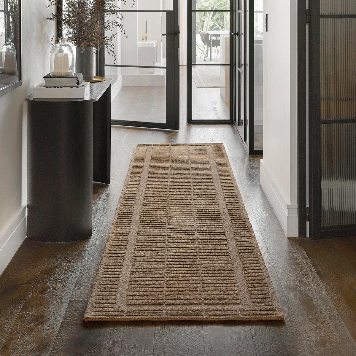 Alisa & Lysandra Marlow Chocolate Runner Rug