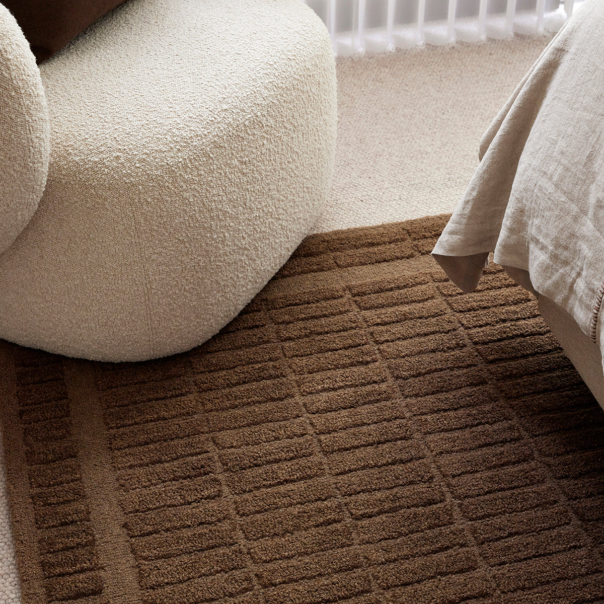 Alisa & Lysandra Marlow Chocolate Rug