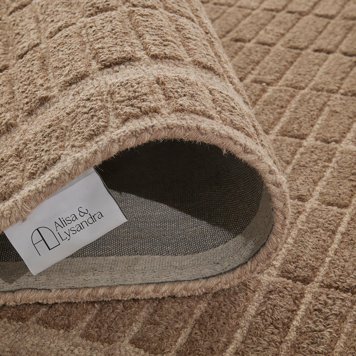 Alisa & Lysandra Marlow Mocha Rug