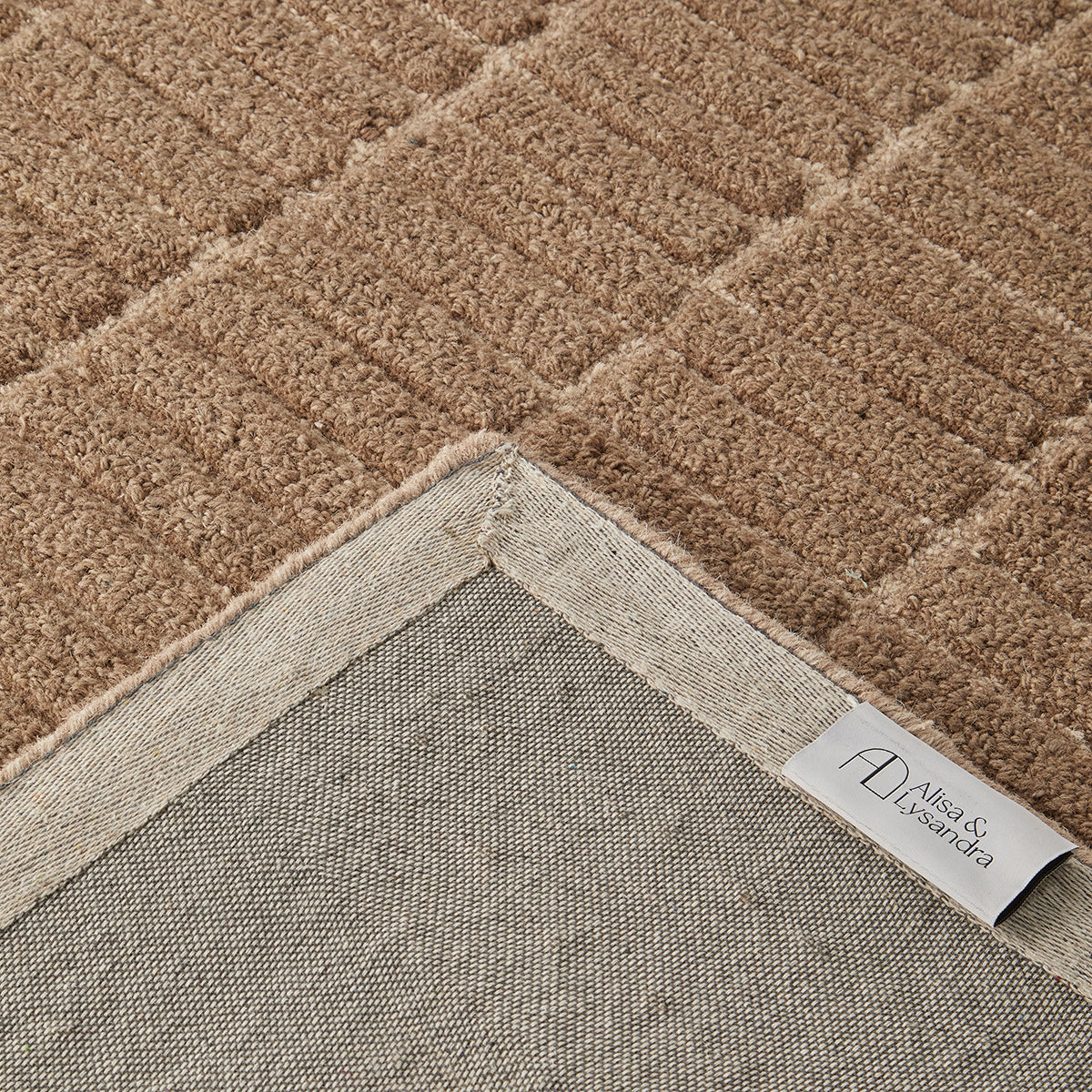 Alisa & Lysandra Marlow Mocha Rug