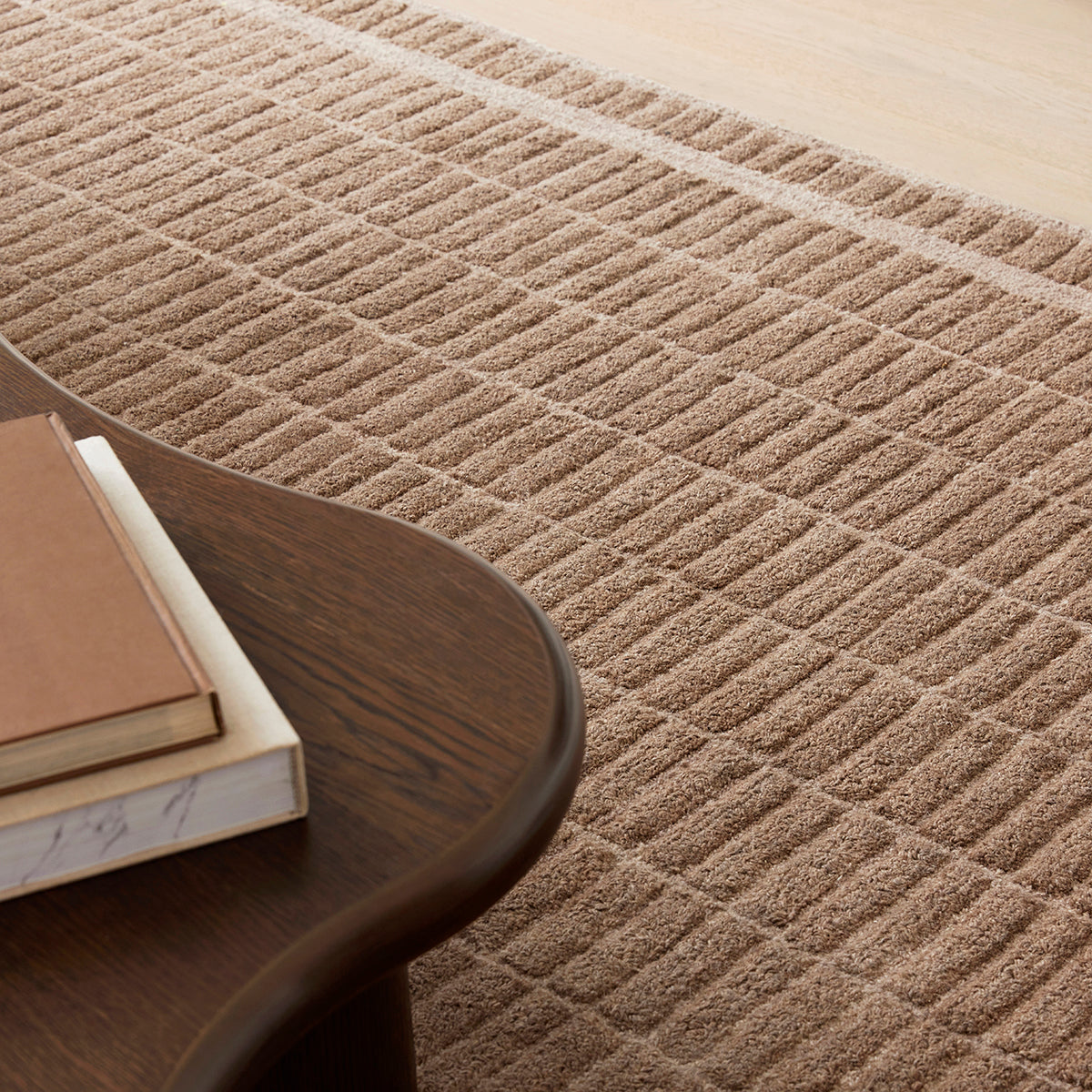 Alisa & Lysandra Marlow Mocha Rug