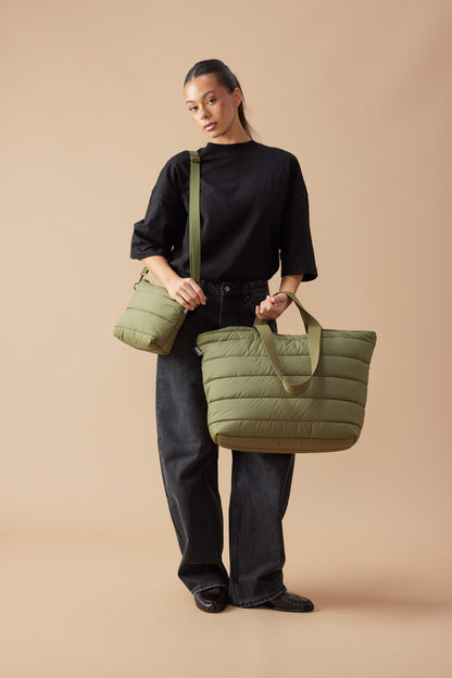 Stash Base Crossbody⎮Cloud⎮Khaki
