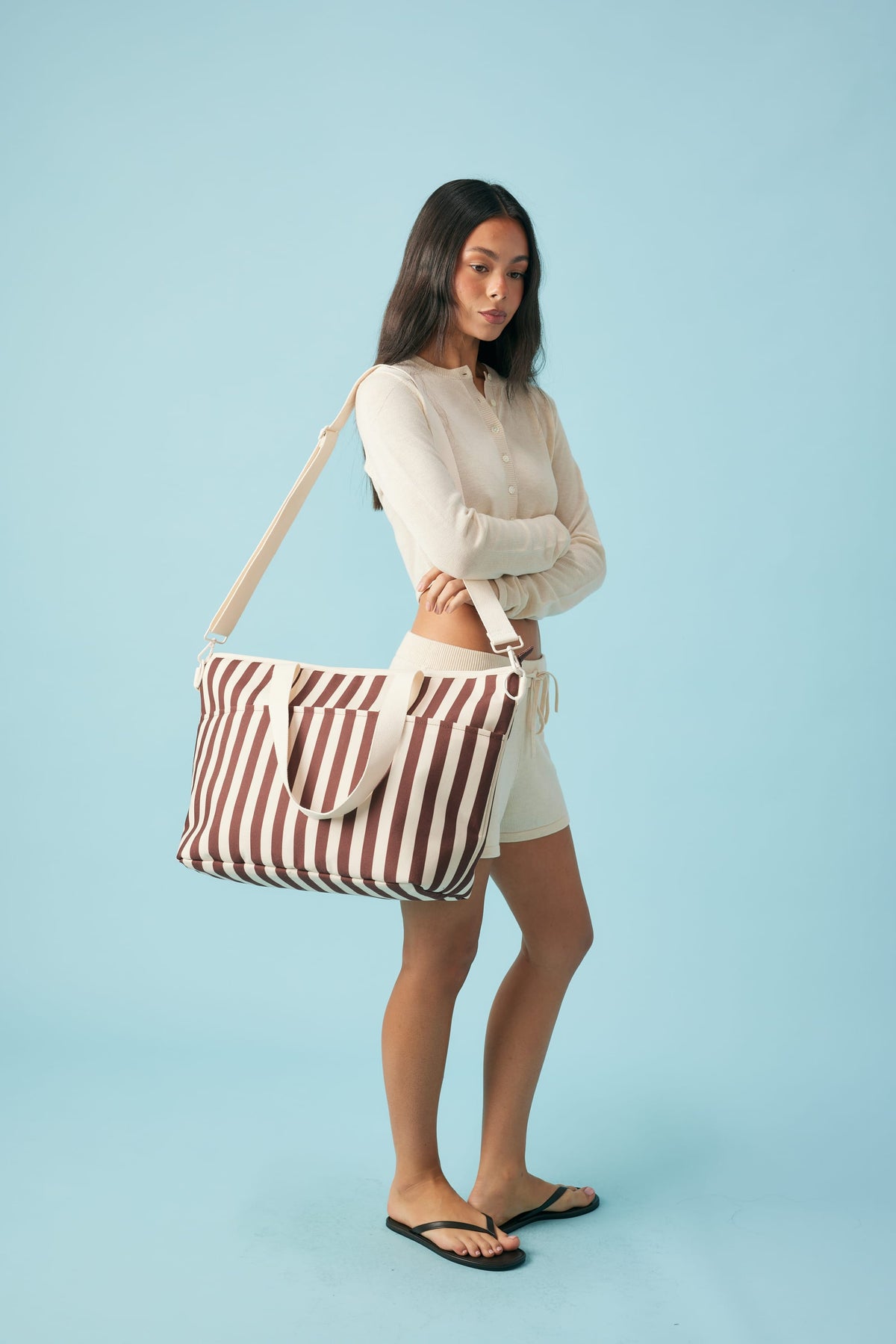 Cooler Base⎮Printed⎮Cocoa Stripe