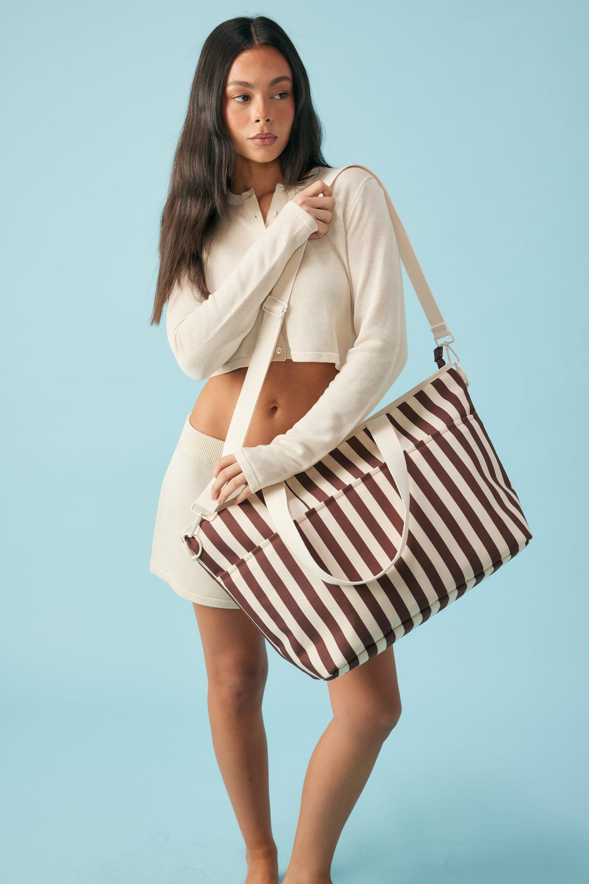 Cooler Base⎮Printed⎮Cocoa Stripe