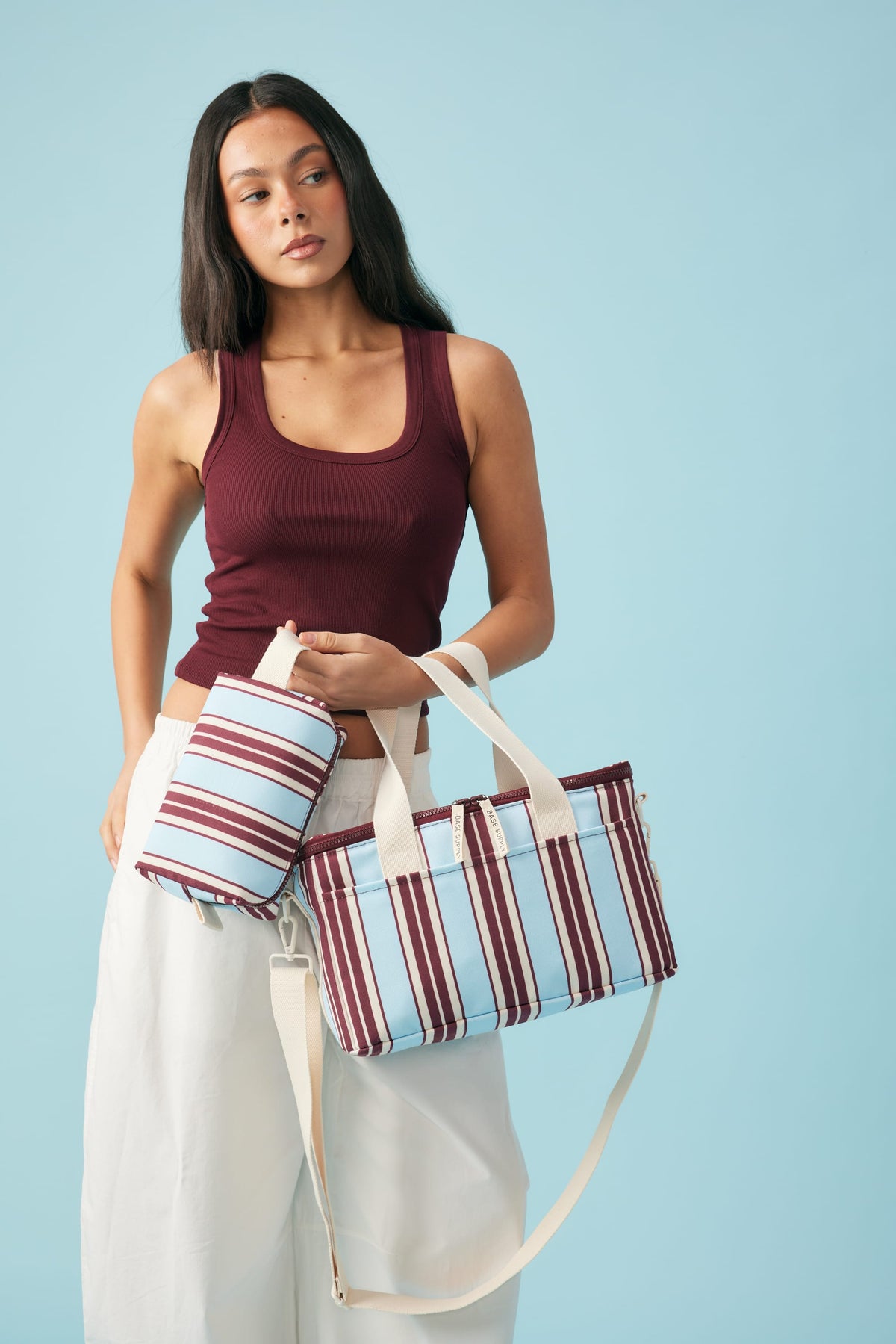Ditty Base⎮Printed⎮Mulberry Stripe