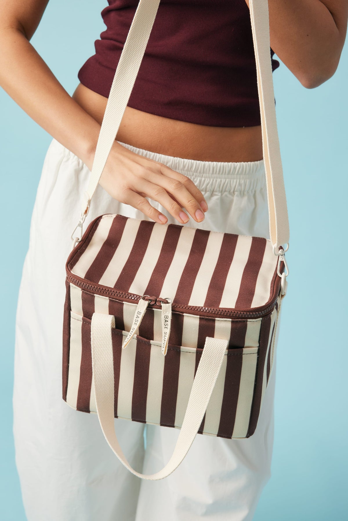 Lunch Base⎮Printed⎮Cocoa Stripe