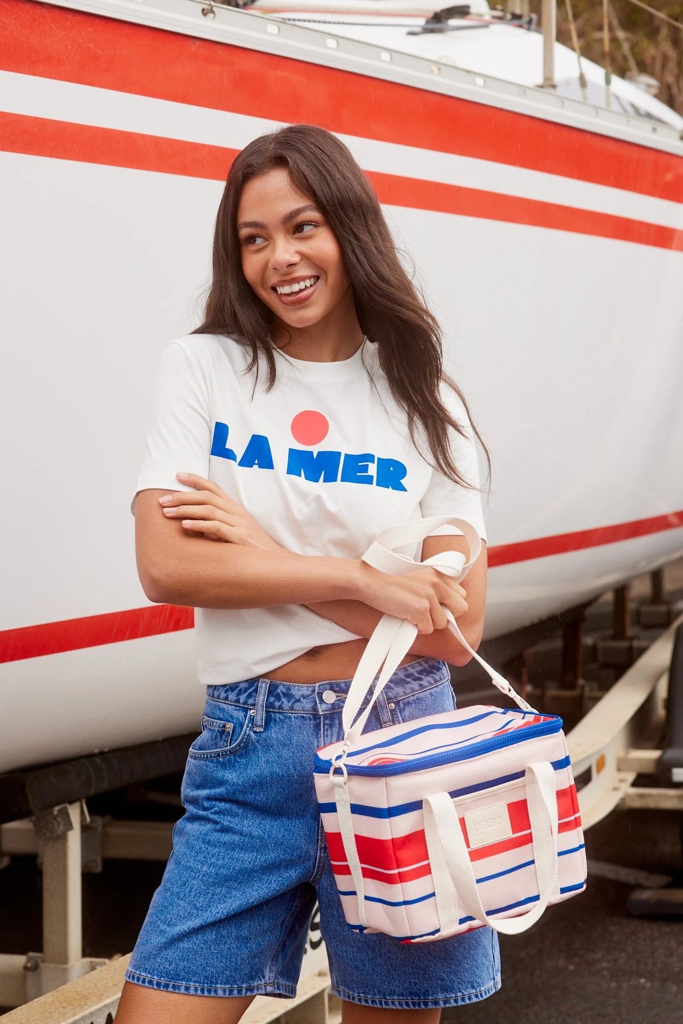 Lunch Base Bag⎮Marseille Stripe