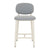 GlobeWest | Lori Metal Frame Barstool | Powder Blue