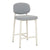 GlobeWest | Lori Metal Frame Barstool | Powder Blue