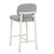 GlobeWest | Lori Metal Frame Barstool | Powder Blue