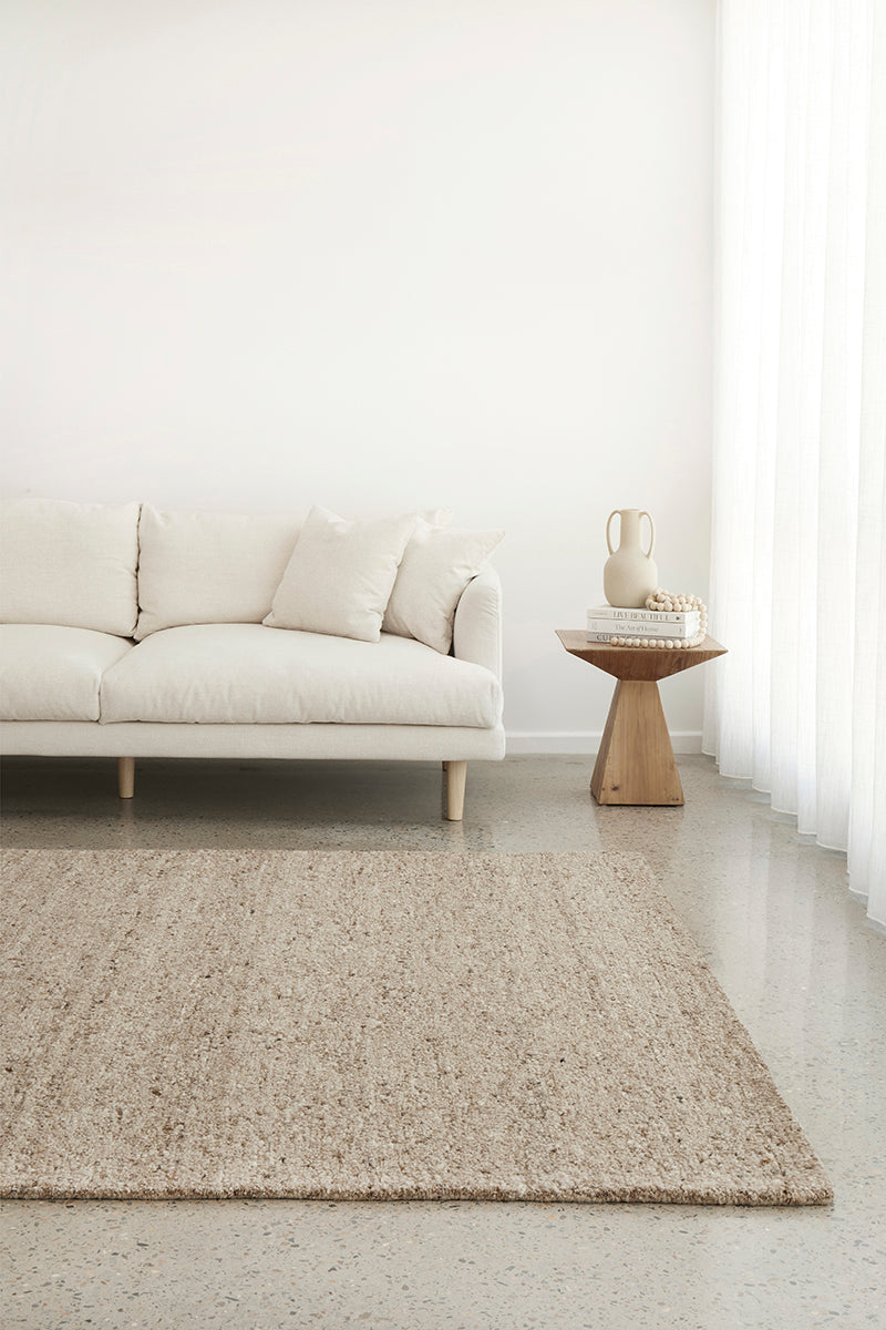 Conscious Loom Pebble Beige Rug