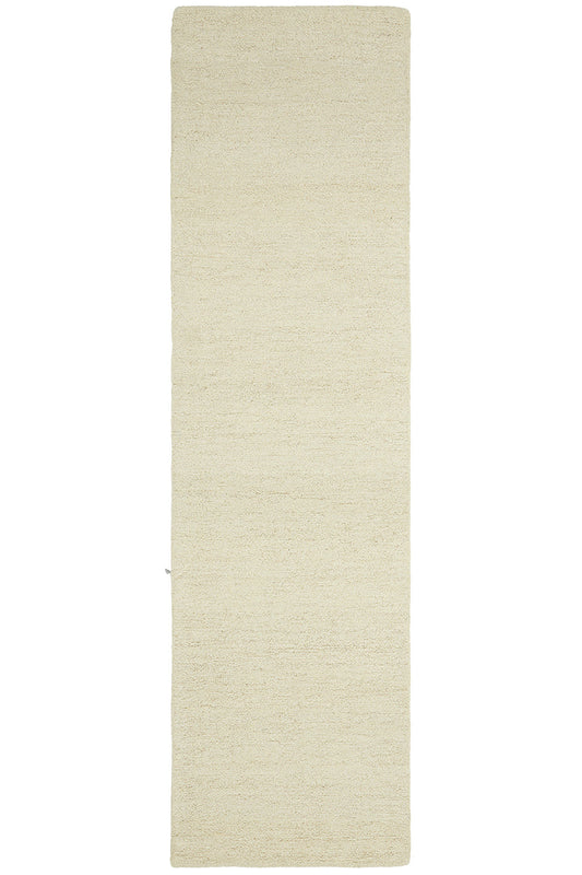 Conscious Loom Pebble Cream Runner Rug